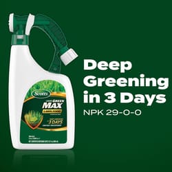 Scotts Liquid Green Max All-Purpose Lawn Fertilizer For Multiple Grass Types 2000 sq ft