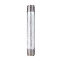 STZ Industries 1/2 in. MIP each X 1/2 in. D MIP Galvanized Steel 5 in. L Nipple