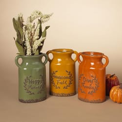 Gerson 8 in. Harvest Vase Fall Decor