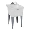 Mustee Utilatub 20 in. W X 24 in. D Single Thermoplastic Laundry Tub ...