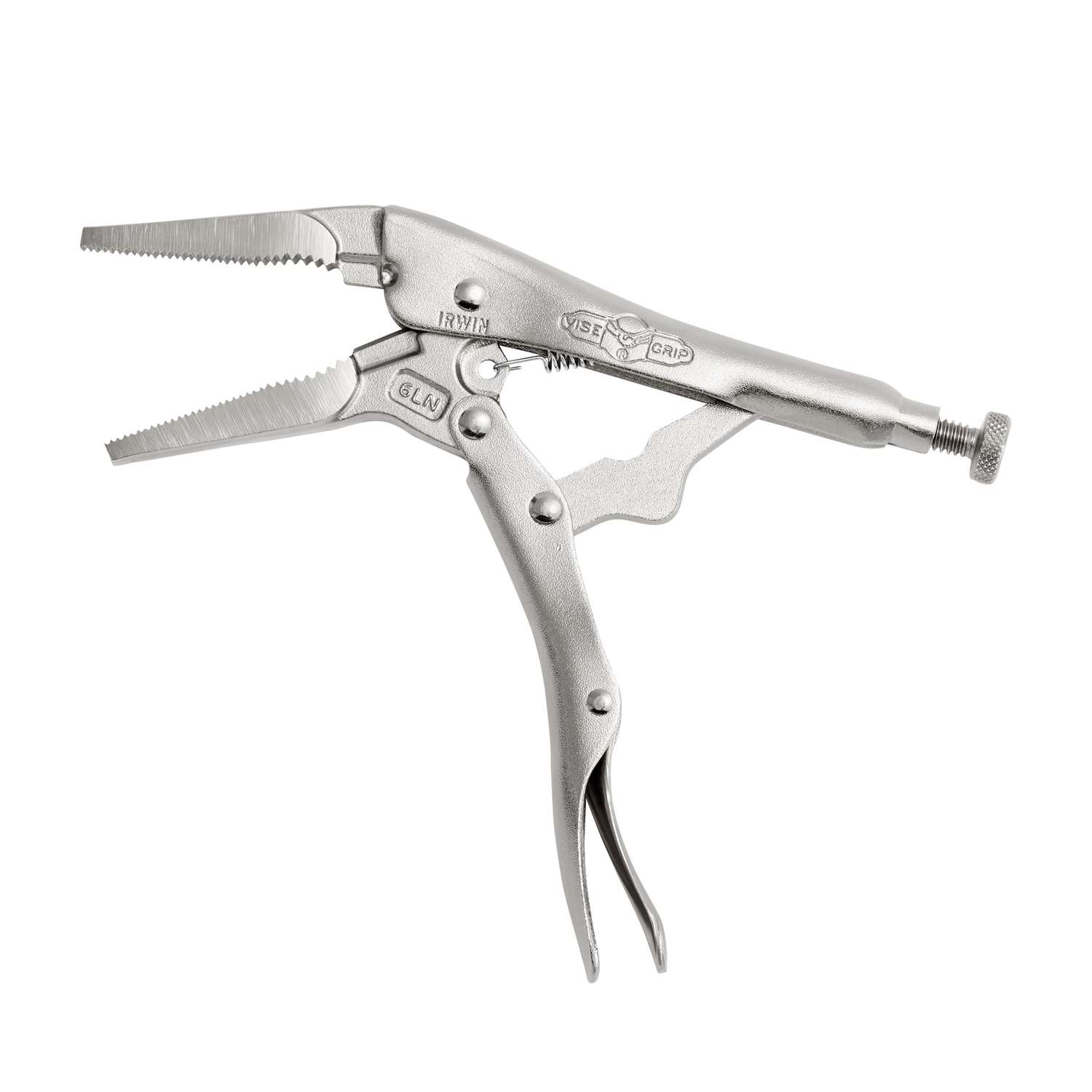 NEW - Hyper Tough 5 - Piece Locking Pliers Set (C Clamp - Long Nose -  Locking)