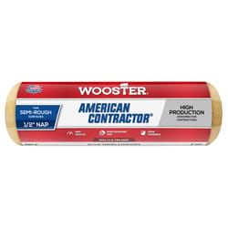 Wooster American Contractor Knit 9 in. W X 1/2 in. Regular Paint Roller Cover 1 pk