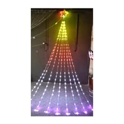 Holiday Bright Lights LED Shooting Star Color Changing Light Set Multicolored 10 ft. 290 lights