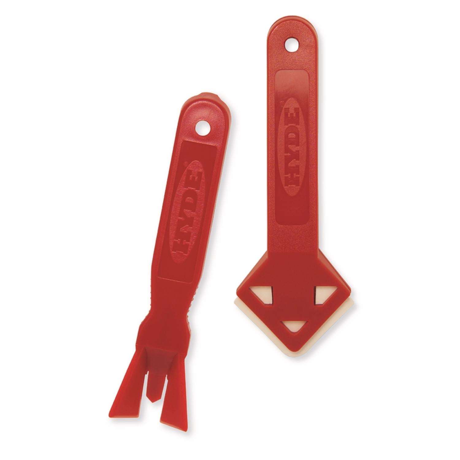 Hyde Caulk-Away/Caulk-Rite Red Plastic Caulking Tool Kit 2 pk - Ace Hardware