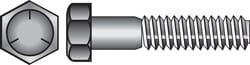 HILLMAN 3/8 in. D X 4-1/2 in. L Heat Treated Zinc Steel Hex Head Cap Screw 50 pk