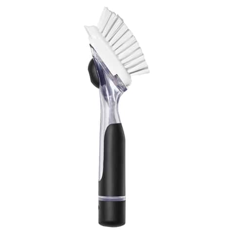 OXO Good Grips 1 in. W Medium Bristle Plastic/Rubber Handle Dish Brush  Refill - Ace Hardware