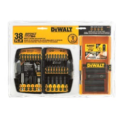 DeWalt Impact Ready Multi Size in. Screwdriver Bit Set 38 pc