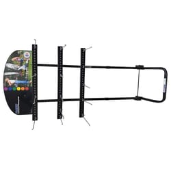 39 in. H X 3.5 in. W X 20 in. D Black Metal Metal Display Rack