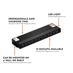 STIHL CM 12 ProPower Hub Battery Charger 1 each