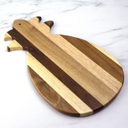 Totally Bamboo Rock & Branch 14.37 in. L X 8 in. W X 0.6 in. Wood Serving & Cutting Board