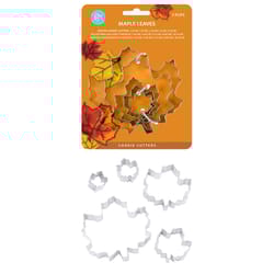 R&M International Silver Steel Cookie Cutter Set