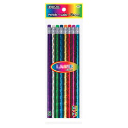 Bazic Products Metallic Laser #2HB Wood Pencil 8 pk