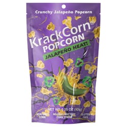 KrackCorn Jalapeno Heat Popcorn 3.25 oz Bagged