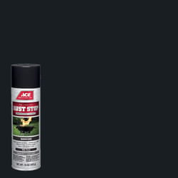 Ace Rust Stop Barbeque BBQ Black Protective Enamel Spray Paint 15 oz