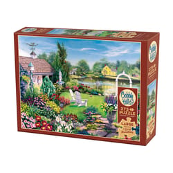 Cobble Hill By the Pond Jigsaw Puzzle Multicolored 275 pc