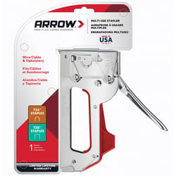 Arrow T50 Heavy Duty Staple Gun for Upholstery, Wood, Crafts, DIY and  Professional Uses, Manual Stapler Uses 1/4”, 5/16”, 3/8, 1/2, or 9/16”  Staples