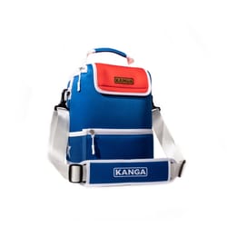 Kanga Blue/Red 12 can Soft Sided Cooler