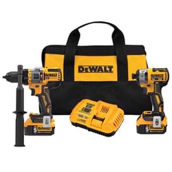 Dewalt impact best sale drill combo set