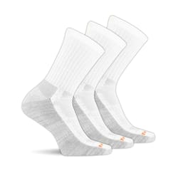 Merrell Everyday Unisex Crew/Work M/L Socks White