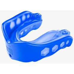 Shock Doctor Gel Max Youth Blue Athletic Mouthguard Strap Included