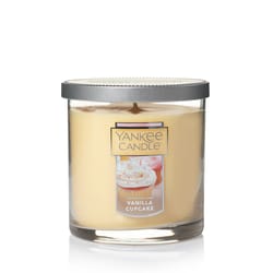 Yankee Candle Yellow Vanilla Cupcake Scent Regular Tumbler Candle 7 oz