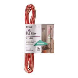 Woods 25 ft. 24/2 Solid Copper Bell Wire