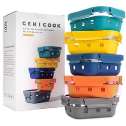 Genicook Assorted Food Storage Container Set 1 pk