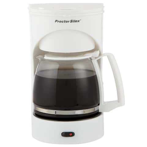  Proctor Silex 12-Cup Coffee Maker, Works with Smart