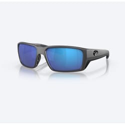 Costa Fantail Pro Black Frame Blue Lens Polarized Sunglasses