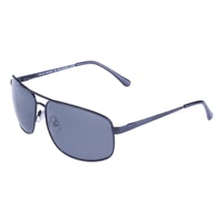 BluWater Navigator 2 Unisex Black Frame Gray Lens Polarized Sunglasses