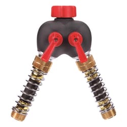 Ace Plastic Threaded Male Flexible Hose 2-Way Shut-off Valve