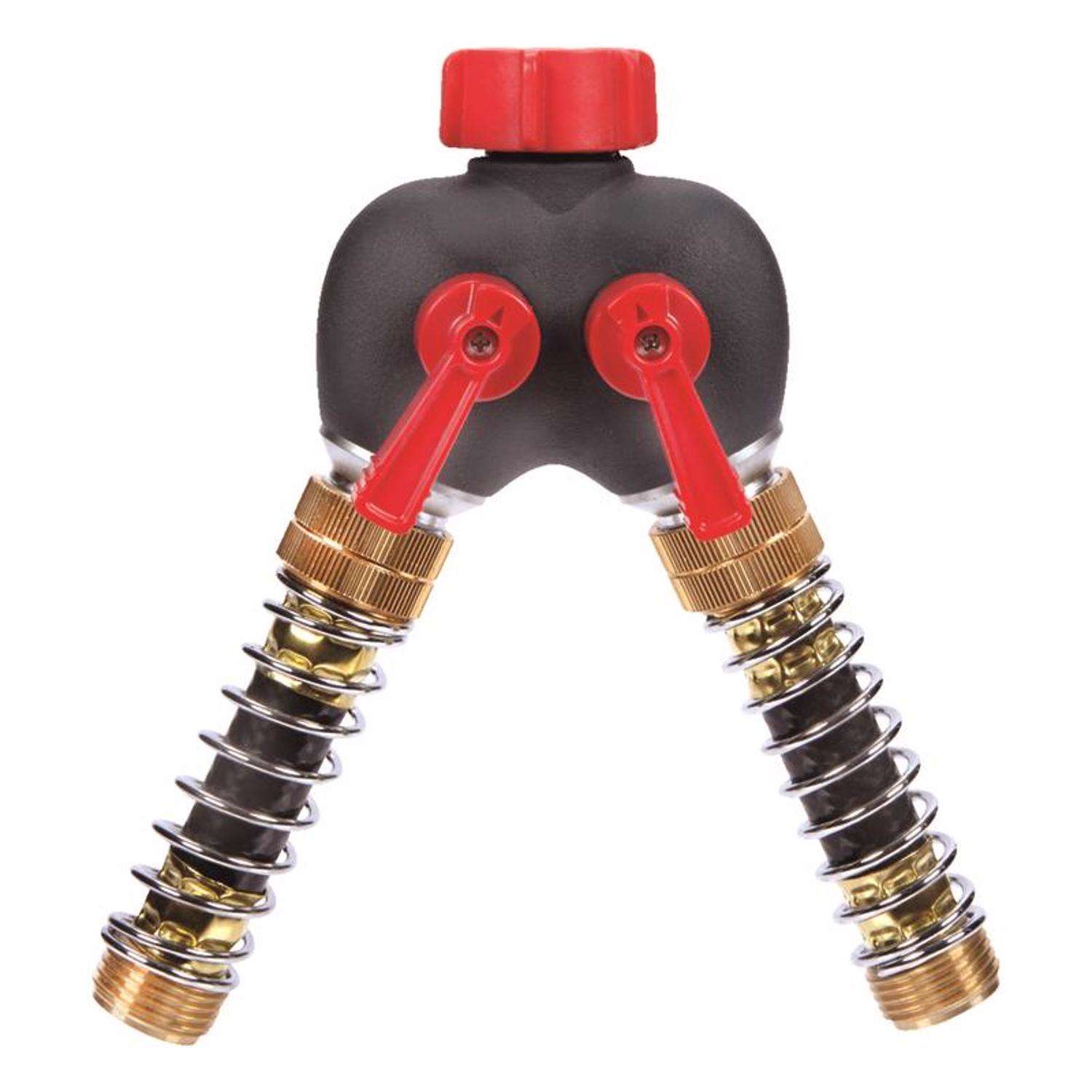 Ace Plastic Threaded Male Flexible Hose 2-Way Shut-off Valve Ace Plastic Threaded Male Flexible Hose 2-Way Shut-off Valve