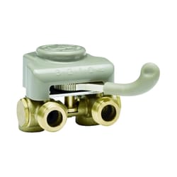 Keeney 1/2 in. 1/2 in. Brass Shut-Off Valve