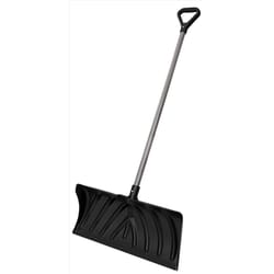 Suncast 24 in. W X 56 in. L Poly Snow Pusher