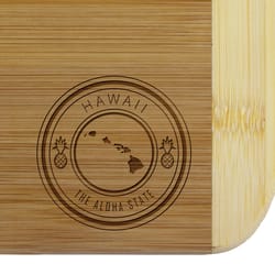 Totally Bamboo 11 in. L X 8.75 in. W X 0.59 in. Bamboo Cutting Board