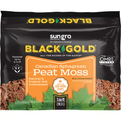 Black Gold Organic Sphagnum Peat Moss 1 cu ft