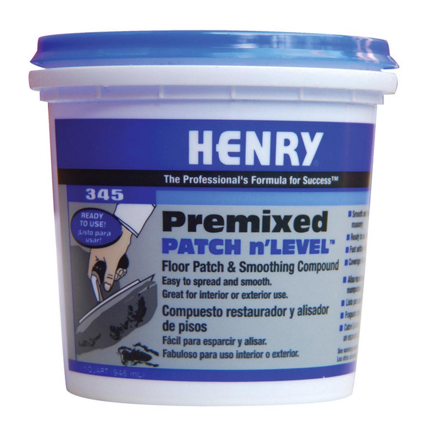 ドラックストアーズ Henry 345 Premixeed Ready to Use Gray Patch and Leveler 1 qt