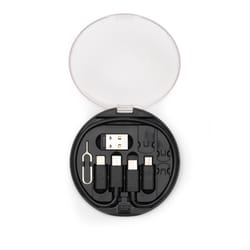 Kikkerland Black/White Charging Cable