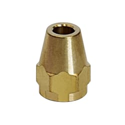 ATC 3/16 in. Flare bin Yellow Brass Nut