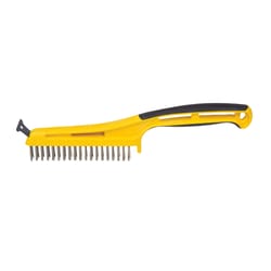 Hyde 0.5 in. W X 13.2 in. L Stainless Steel Stripping Brush