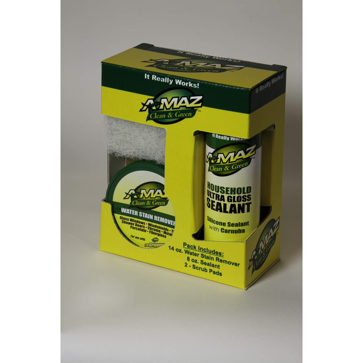 A-Maz No Scent Gloss Sealant Cleaning Pack 22 oz Cream - Ace Hardware