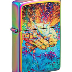 Zippo Multicolored Psychedelic Brain Lighter 1 pk