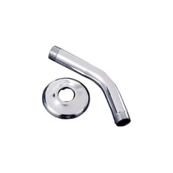 PlumbCraft Chrome 8 in. Shower Arm and Flange