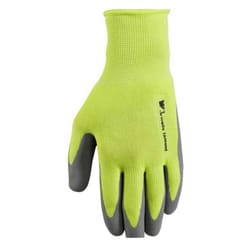 Wells Lamont Men's Indoor/Outdoor Hi-Viz Gloves Gray/Yellow M 1 pair