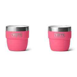 YETI Rambler 4 oz Tropical Pink BPA Free Espresso Insulated Cup