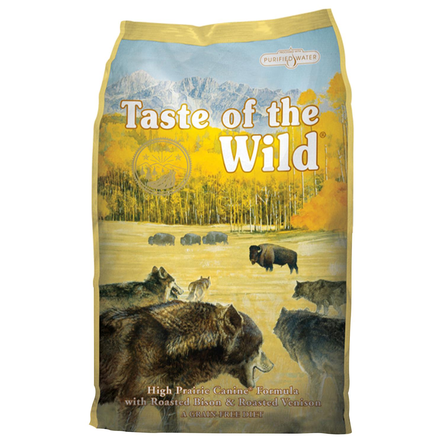 Taste of the Wild High Prairie All Ages Roasted Bison Venison