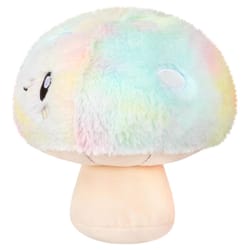 Squishable Snacker Tie Dye Mushroom Plush Toy Multicolored 1 pc