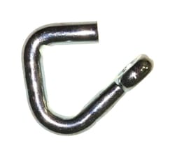 Baron Large Zinc-Plated Silver Steel 3/8 in. L Hook 1900 lb 1 pk