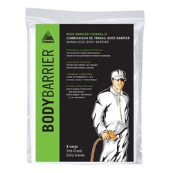 Trimaco Body Barrier Microporous Bi-Laminate Painter's Coveralls White XL 1 pk