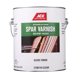 Ace Gloss Clear Amber Solvent-Based Spar Varnish 1 gal